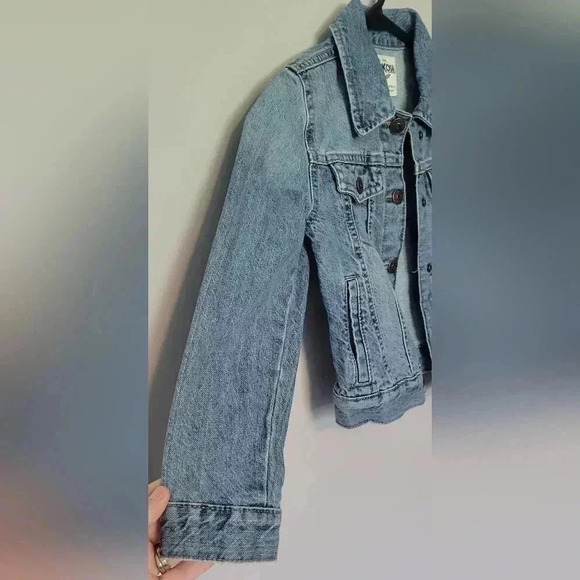 OshKosh B'gosh Kids Classic 100% Cotton Trucker Denim jean Jacket - Picture 5 of 9